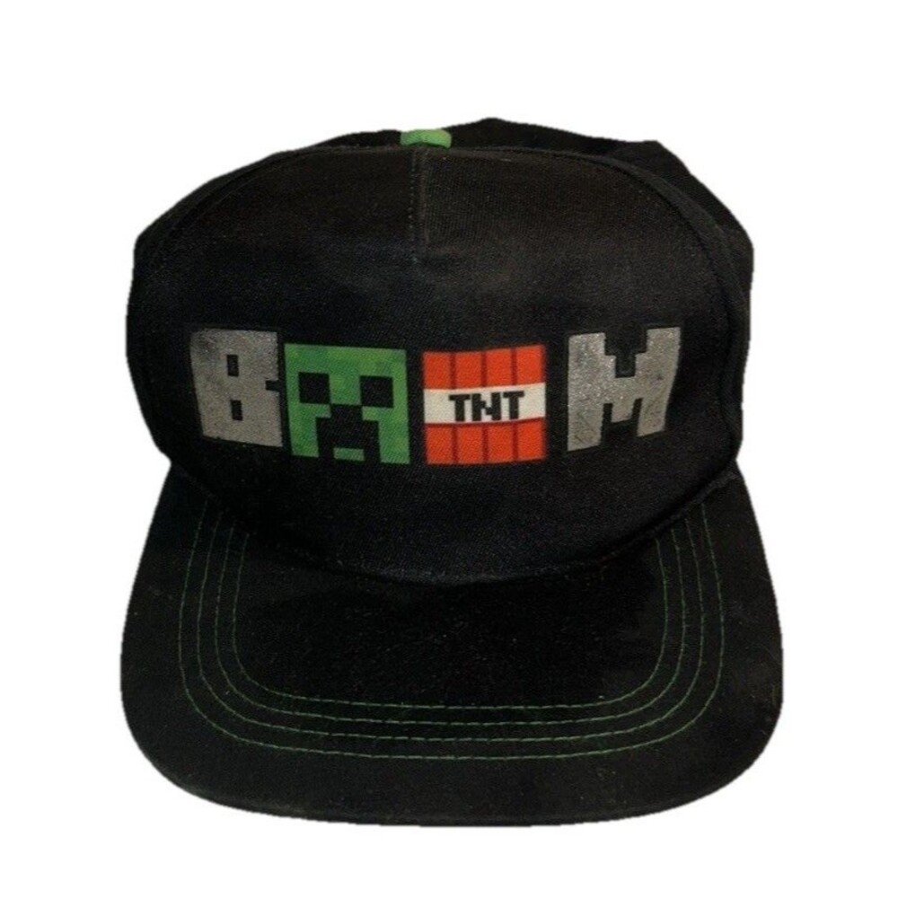 2021 Minecraft Youth Snapback Hat Mojang Microsoft Corporation